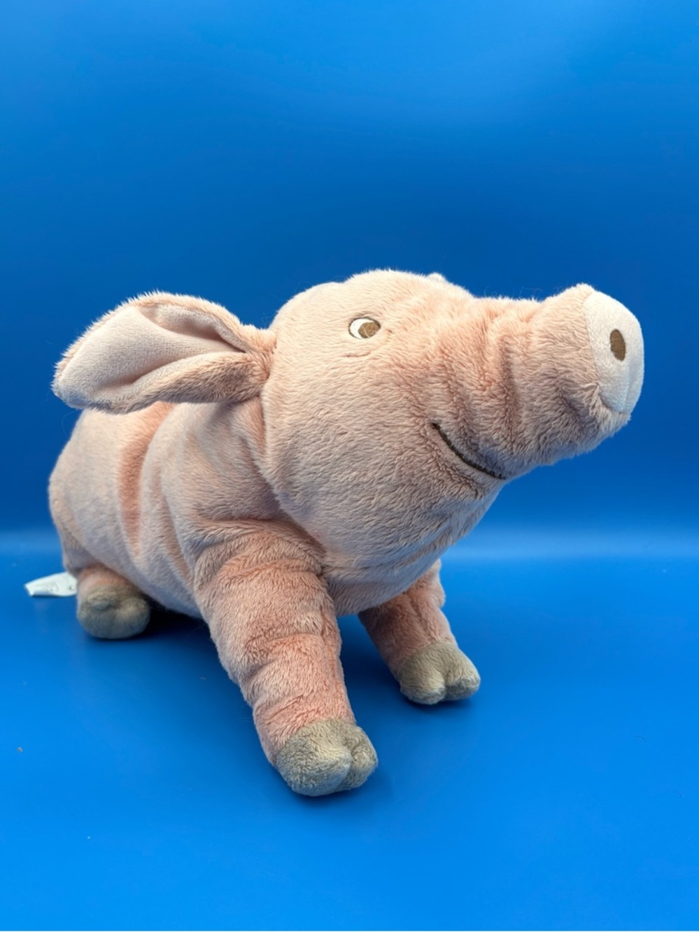 IKEA Knorrig Pink Pig Plush Stuffed Animal Toy 14" Soft Cuddly Piglet